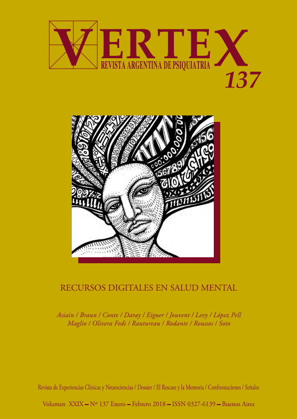 					Ver Vol. 29 Núm. 137, ene.-feb. (2018): Recursos digitales en salud mental
				