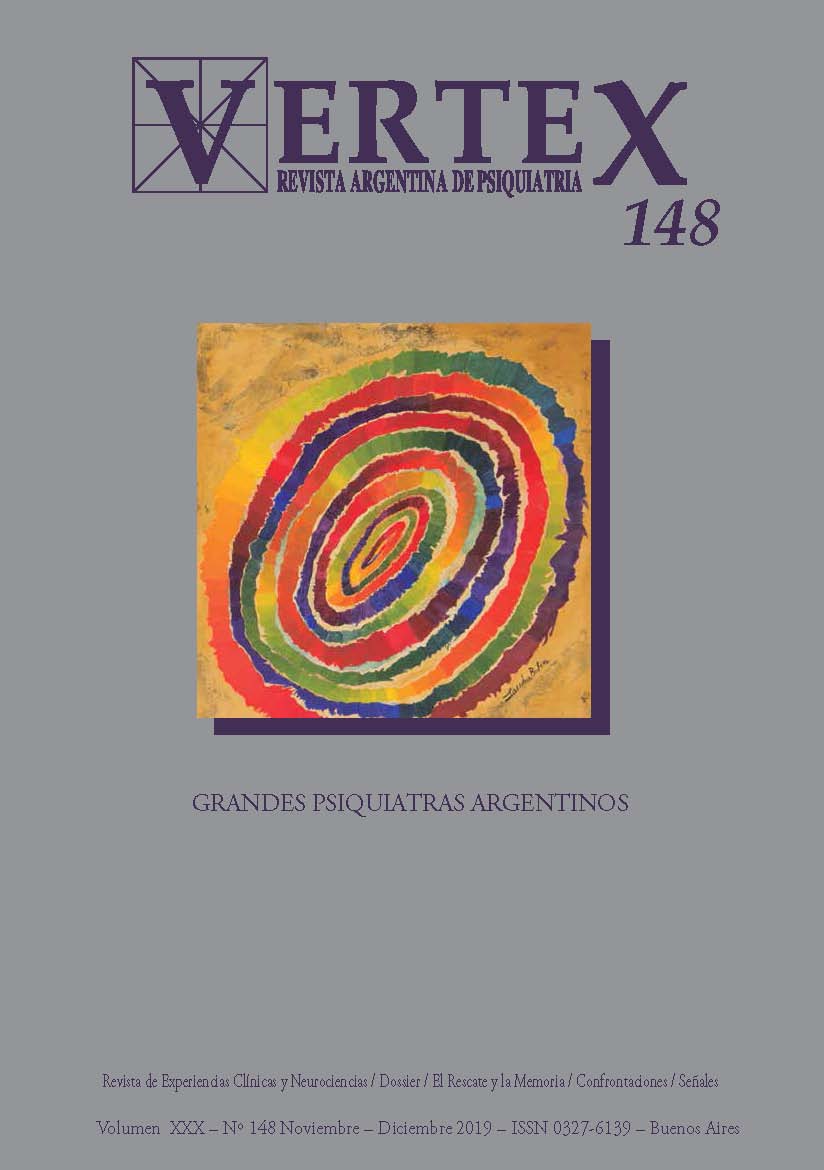 					Ver Vol. 30 Núm. 148, nov.-dic. (2019): Grandes psiquiatras argentinos
				